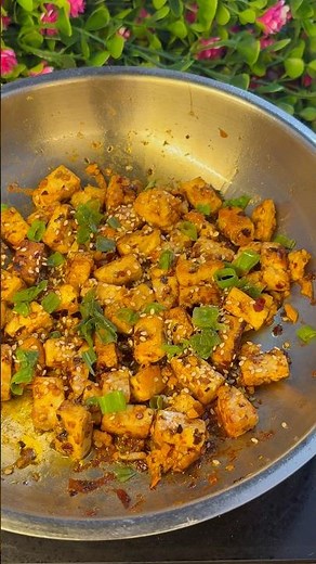 Honey chilli 🌶️ Paneer just in 20 mins #paneer #recipe