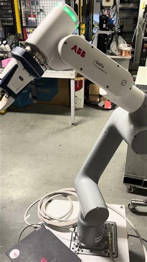 ABB GoFa Cobot Working Efficeincy #cobots #abb #industrialautomation #futuretech #technology