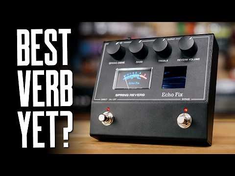Our Fave Real Spring Reverb Pedal? [Surfy Bear, Echo Fix, White Whale, Headroom & Spring King]
