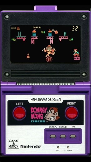 Donkey Kong Circus (Game & Watch) - didn't catch the pineapple