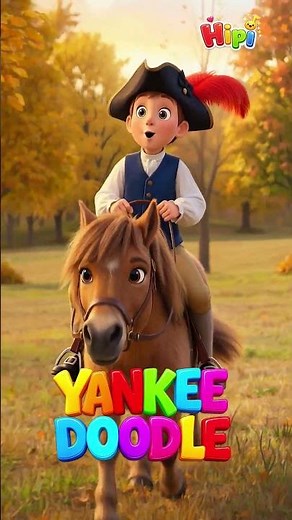 YANKEE DOODLE 🎶🎩 | Classic Nursery Rhyme for Kids ⭐ #kidssongs