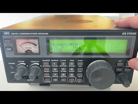 AOR AR-5700D DMR and TfL Buses