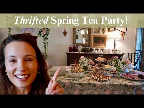 Everything I THRIFTED and DIY’ed for the most lovely SPRING party!