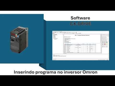 CX-DRIVE Omron - Acessando inversor