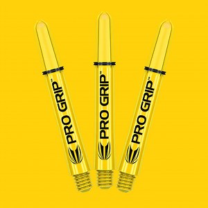 What colour do you throw with? Our Pro Grip shaft range comes in a whole variety of colours - see them all here: http://bit.ly/36gLGfv | Target Darts