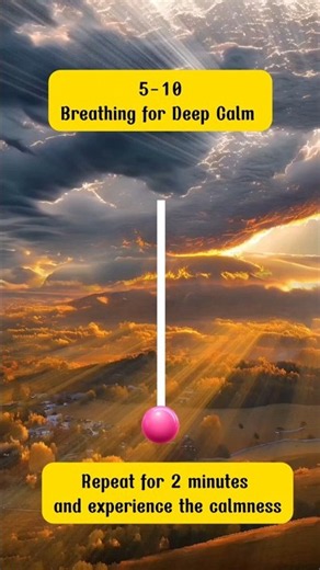 5-10 Breathing Exercise 🤍 Relax Your Mind & Reduce Stress | Deep Breathing for Calm