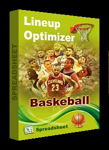 Daily Fantasy Basketball Spreadsheet | Optimize Lineups Spreadsheets for Daily Fantasy
