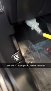 Hood latch handle removal 20 ford. #explorer #ford #tech #mechanic #help #fyp | Dalton Kevin Auger