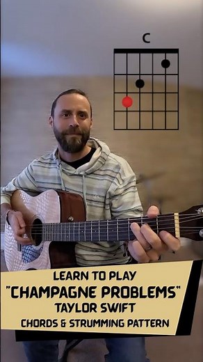 Champagne Problems - Taylor Swift - Guitar Tutorial #guitar #guitarlesson #taylorswift