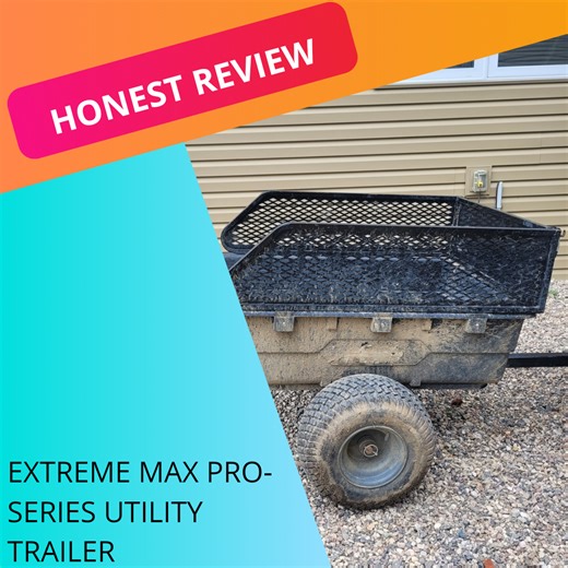 Watch Review of the Extreme Max Pro-Series Utility Trailer on Amazon Live