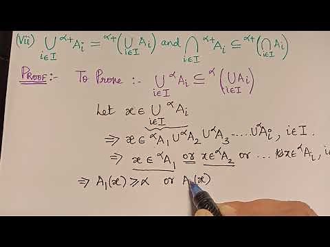 properties of alpha-cut||lecture 6|| theorem 2.2 part 1|| fuzzy set theory
