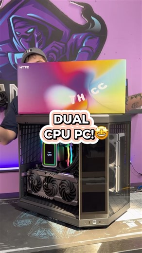 Dual CPU gaming PC! 🤩
