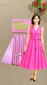 412K views · 6.1K reactions | dress design inspiration. easy pattern and elegant . ᰔᩚᰔᩚᰔᩚᰔᩚᰔᩚ✂️✂️ #design #pattern #fashion #style #moda #tailor #gamis #sewing #jahit #dikiş #tutorial #inspiration #inspirasi #ideas #creative #dress #celana #rok #model #diy #trend #hobby #creator #AI #editing #edit #visual #love #baby | Rose Modis | Facebook