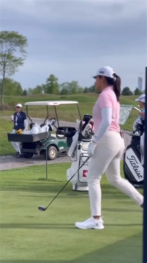 Golf isn't just technique; it's an art of living and experiencing. Right? #fyp #golftok #foryou #sports #golf #golftiktok #girlswhogolf #golfgirlchannel | Love Women's Golf Swings