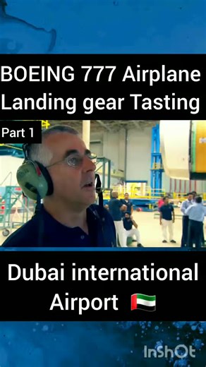 BOEING 777 ✈ Airplane Landing gear tasting part 1 Dubai international Airport 🇦🇪#flying #foryoupage #1millionaudition #UnitedArabEmirates🇦🇪