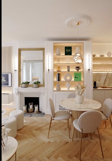 Transformation d'un appartement au Palais Royal