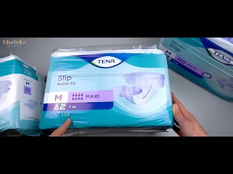 Review: Tena Slip Maxi Original / Active Fit / ProSkin in comparison | kiwisto Clips