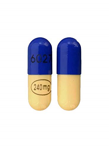 Amazon Pharmacy: Teva Actavis VERAPAMIL 240 MG EXTENDED RELEASE CAPSULE (1 Capsule)
