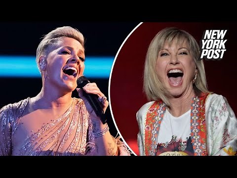Pink sings ‘Hopelessly Devoted to You’ during Olivia Newton-John AMAs tribute | Page Six