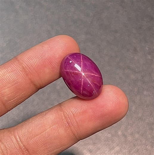 CERTIFIED 34.88CTS RARE DOUBLE SIDE STAR RUBY, SIX RAY UNHEATED FROM BURMA