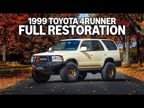 1999 Toyota 4Runner Custom 3rd Gen Restoration