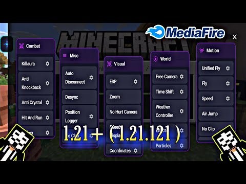 Nova Client for MCPE 1.21.121 | OP MOD MENU | OP Client 2025