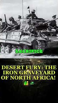 DESERT FURY: THE IRON GRAVEYARD OF NORTH AFRICA! 🏜️🚜