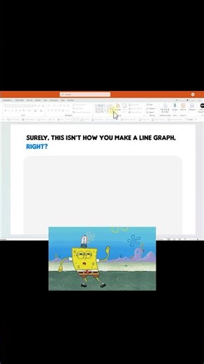 How to Easily Create a Line Chart #powerpoint #powerpointtutorial
