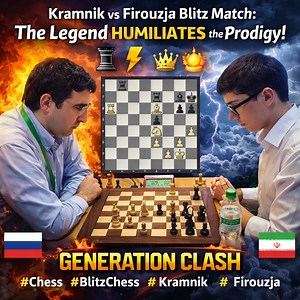 Kramnik vs Firouzja Blitz Match: The Legend HUMILIATES the Prodigy! ♟️⚡🔥 #Chess #BlitzChess #Kramnik #Firouzja | ChessPinoy.TV