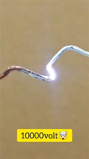 High Voltage Spark Experiment ⚡ Don’t Try” #highvoltage #sparkpower #diy #electronics #experiment