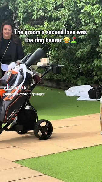 Hilarious Wedding Moment: The Groom and His Ring Bearer