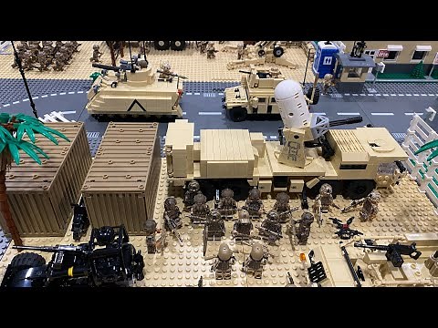 Huge Lego Military base!!