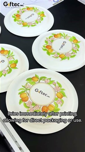High-Volume, High-Speed, Full-Color Printing! Single Pass Digital Printer Direct onto Dinner Plates