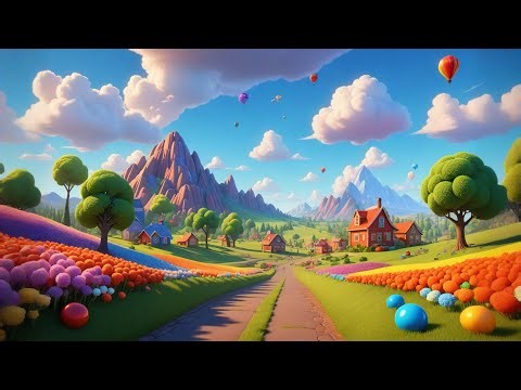 A Cloud That Turned into Candy ☁️🍭 | Fun Kids Storytime | Magical Learning Video for Children