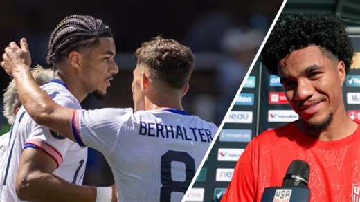 Tillman: Only way is up after scoring first USMNT goals