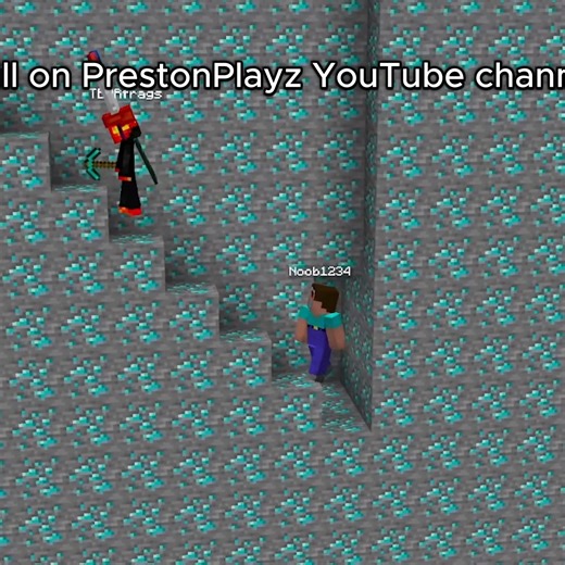 VideoNumberOne on Instagram: "Minecraft, But I Have 1,000,000 Diamonds! - PrestonPlayz on YouTube #prestonplayz #paidpartner @prestonplayz"