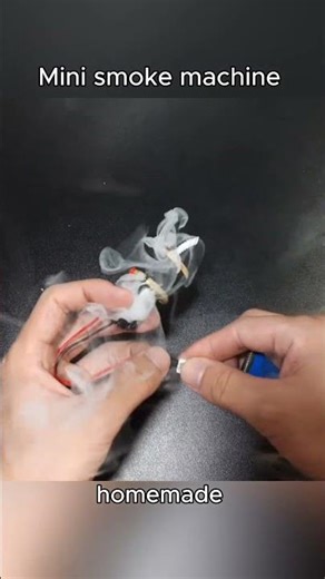 homemade mini smoke machine #diy #amazing #smokemachine