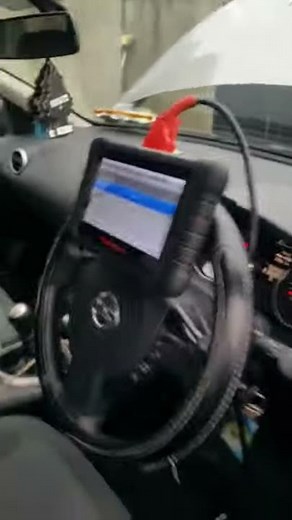 DPF Regen on a Nissan using Autel DS808
