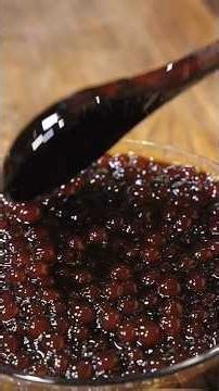 Proses Pembuatan Tapioka Pearl #resep #tutorial #makanan #boba #bobatea