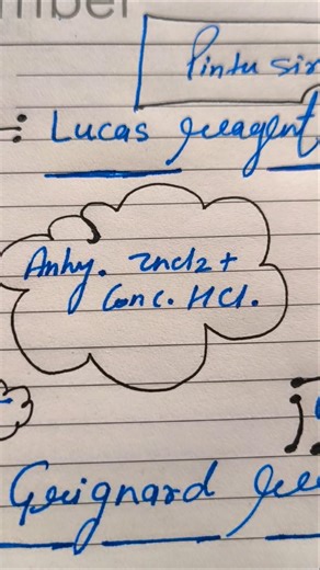 Lucas reagent#grignard_reagent#Frankland reagent#Chemistry important reagents#Pintu sir#ps education