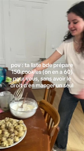 Préparation de 150 Cookies par le BDE : Un Défi Difficile
