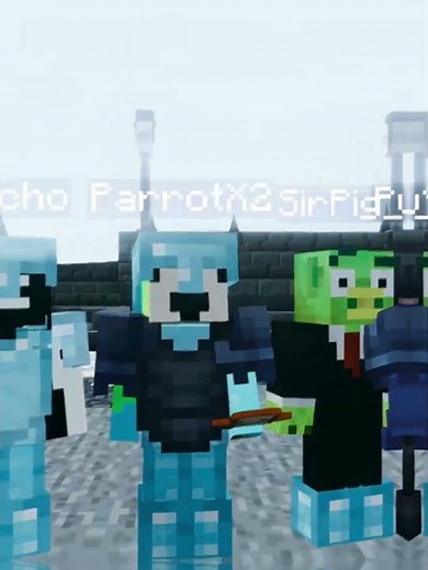 ParrotX2 edit | The best king of Unstable SMP | #ParrotX2