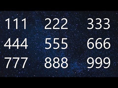 NUMEROLOGY REPEATING NUMBERS - 111 222 333 444 555 666 777 888 999 - NUMEROLOGY SECRETS