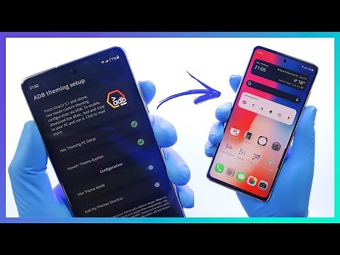 🔵 Como usar o HEX Installer com a One UI 3.1 e Android 11 via ADB sem PC | Seu Samsung INCRÍVEL