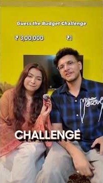 Budget guess challenge 😀😃@triggeredinsaan #triggeredinsaan #ruchikarathore #funny #trending
