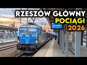 Pociągi Rzeszów Główny 2026 - IC Wyczółkowski, IC Ursa, IC Siemiradzki, IC Mehoffer, IC Grottger