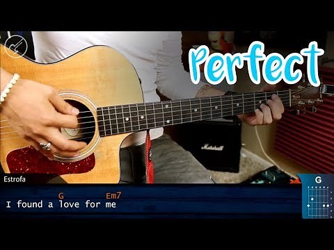 Como tocar Perfect en Guitarra SUPER FACIL | Principiantes Christianvib