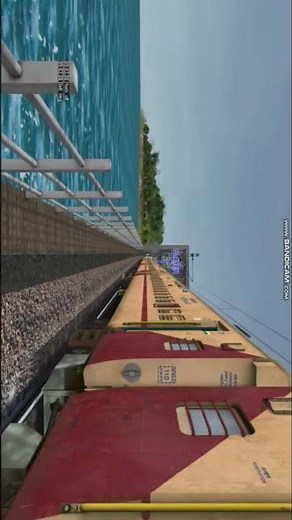 🌉 Zurich Bridge Action! 20111 Full Speed Pass in MSTS#msts#train