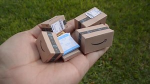 Dollhouse Miniature Amazon Shipping Boxes, 1:12 Scale, (8 Pieces) - Etsy