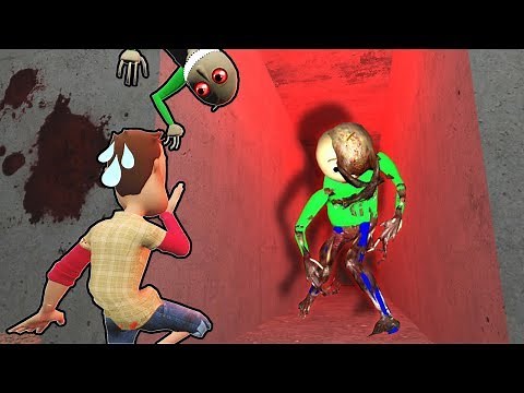 ESCAPING BALDI'S ZOMBIE MAZE?! (Garry's Mod Gameplay & Gmod Roleplay) Baldi's Scary Zombie Survival!